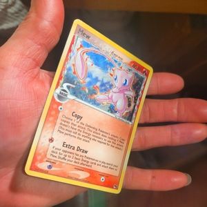 Pokemon card mew error